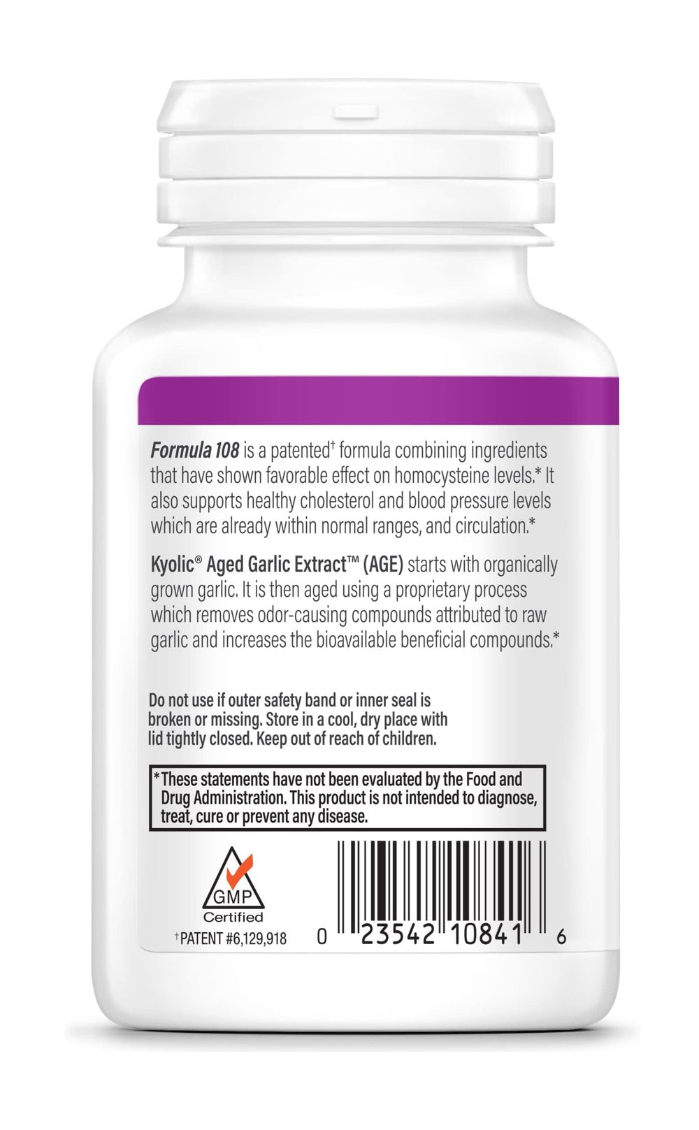 Lifestyle image of Kyolic Formula 108 in a healthy kitchen setting