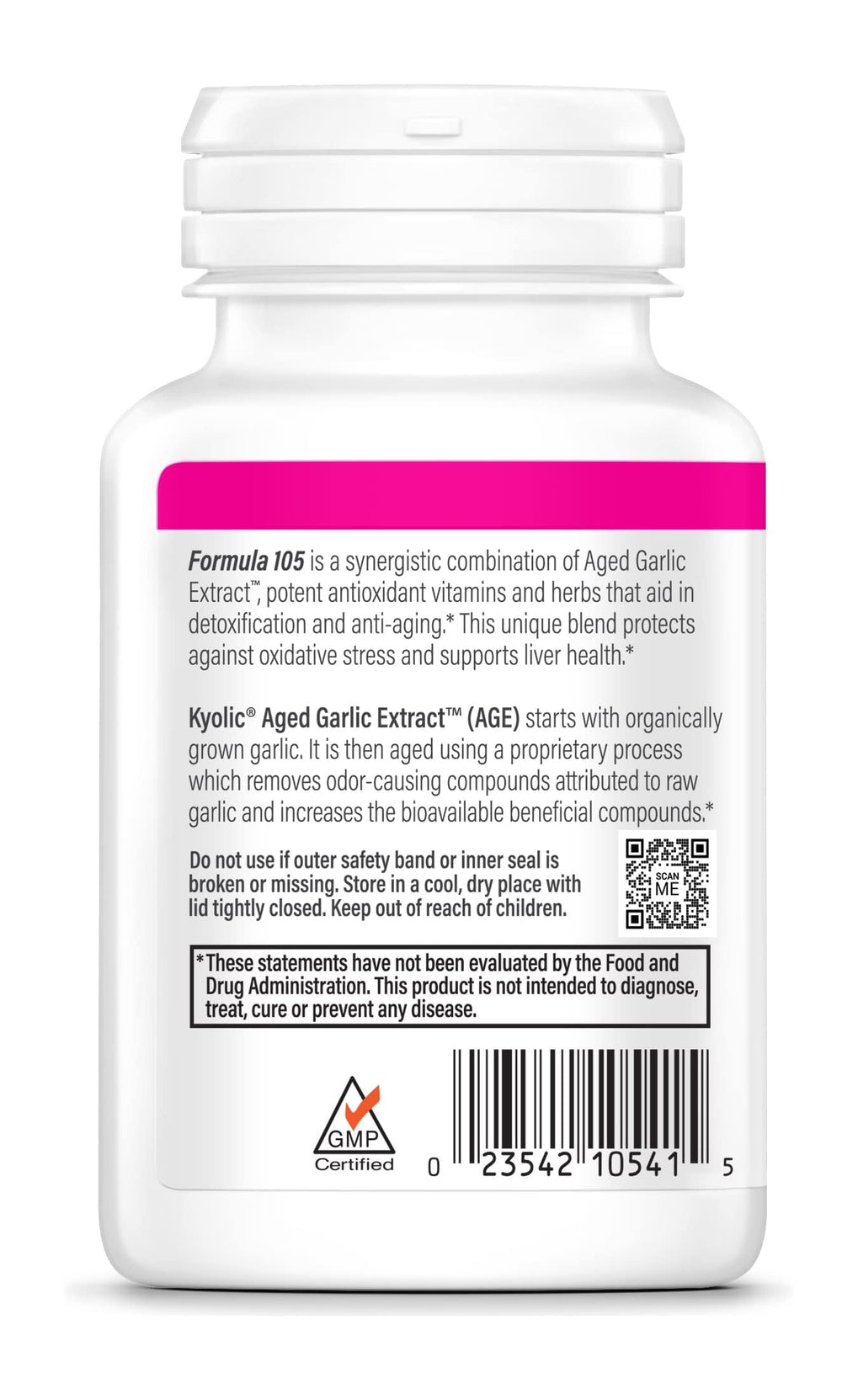 Wakunaga Kyolic product line including Kyolic Aged Garlic Extract