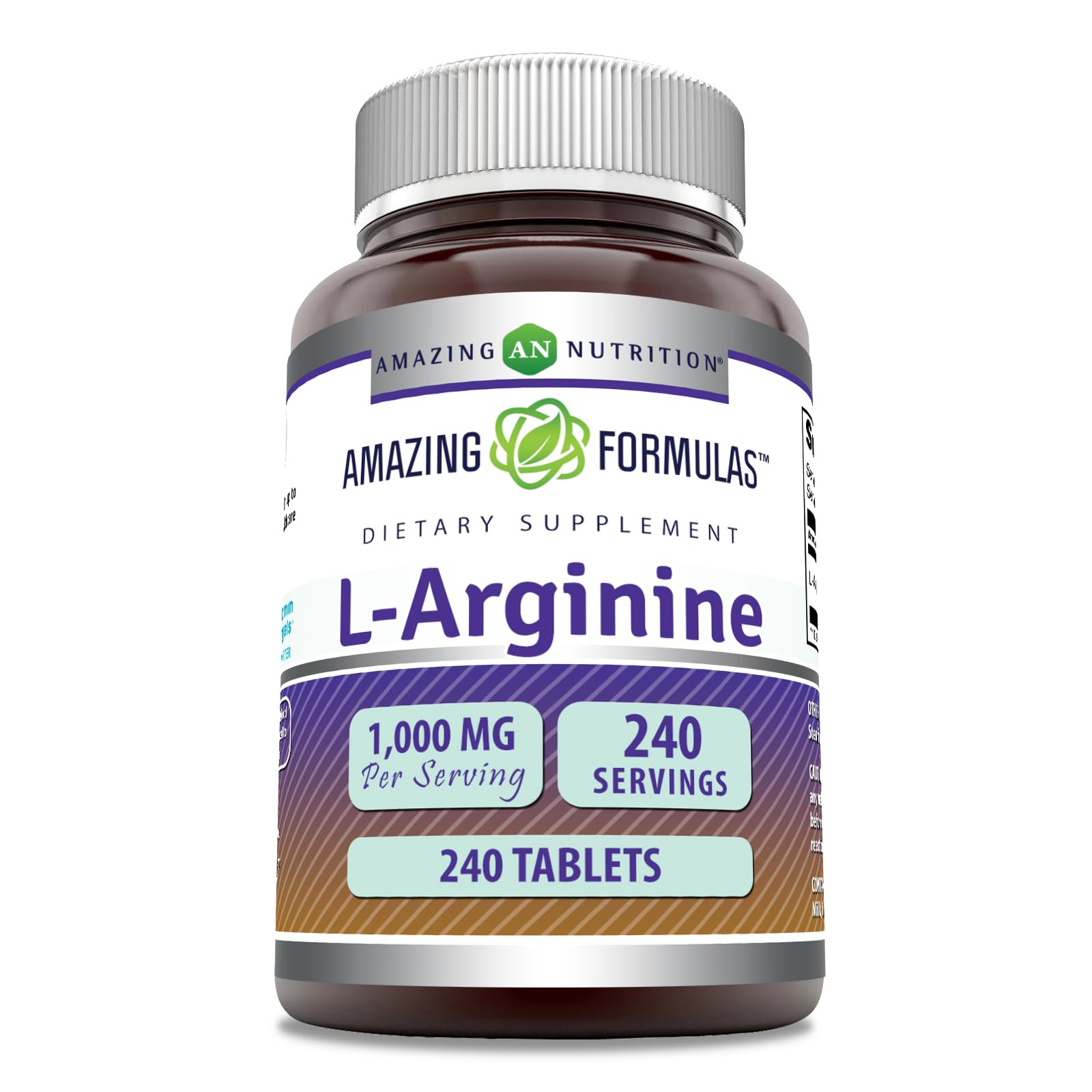 Amazing Formulas L-Arginine 1000mg bottle