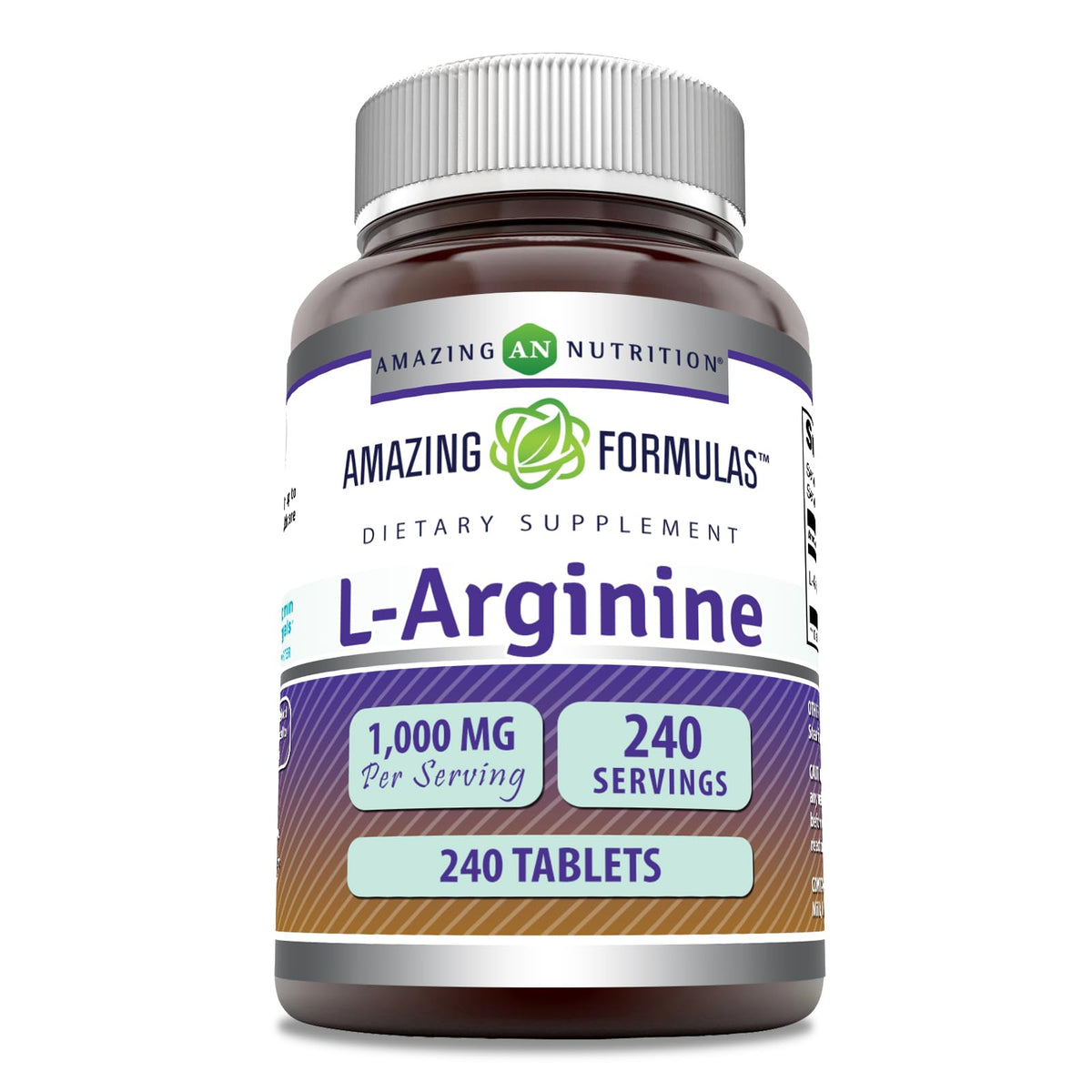 Amazing Formulas L-Arginine 1000mg bottle