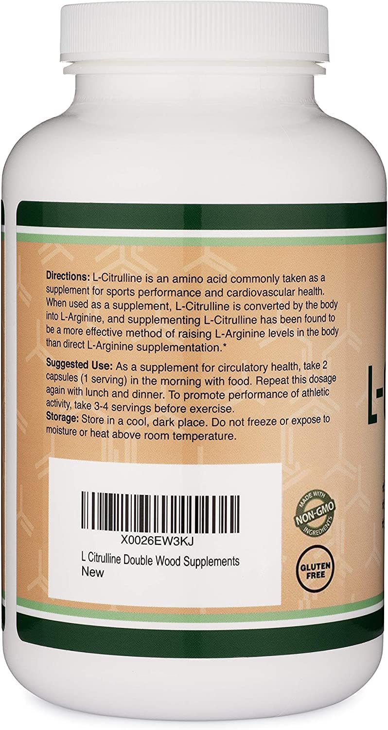 Supplements for nitric oxide support — L Citrulline