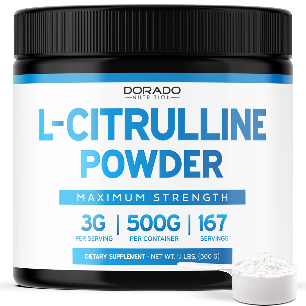 L Citrulline powder 3g boosting stamina and endurance during workouts