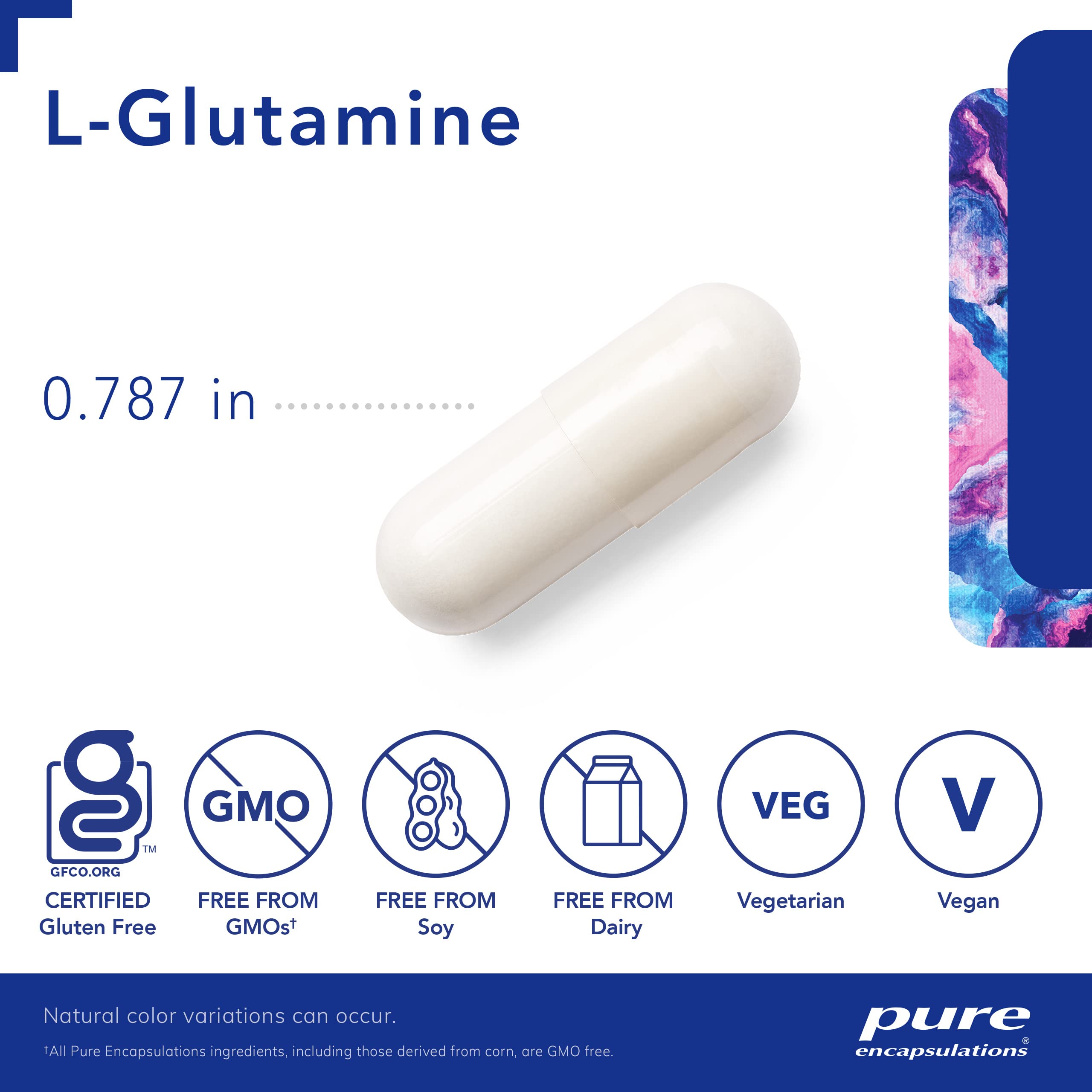 L-Glutamine supporting digestive health and gut lining