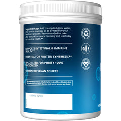 L-Glutamine powder supporting muscle recovery and gut health