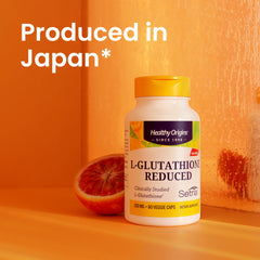 Close-up of L-Glutathione capsules