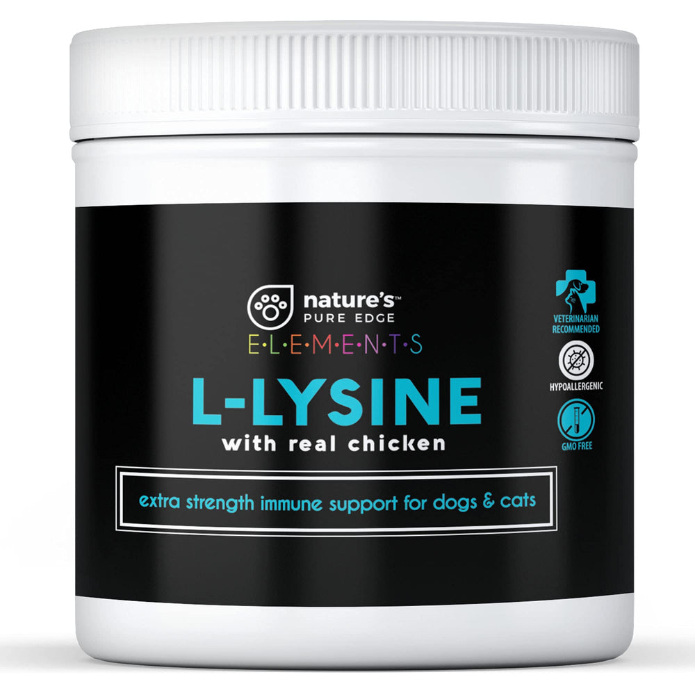 Bottle of L-Lysine powder for cats and dogs (125g)