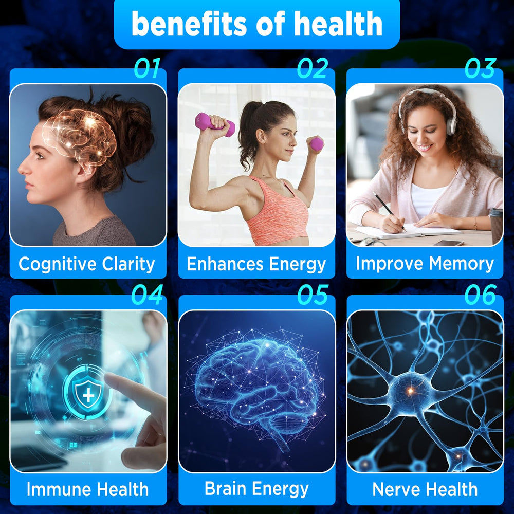 Gummies with nutritional information in the background