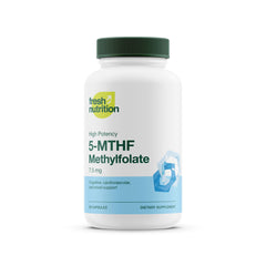 L Methylfolate 7.5mg bottle front label