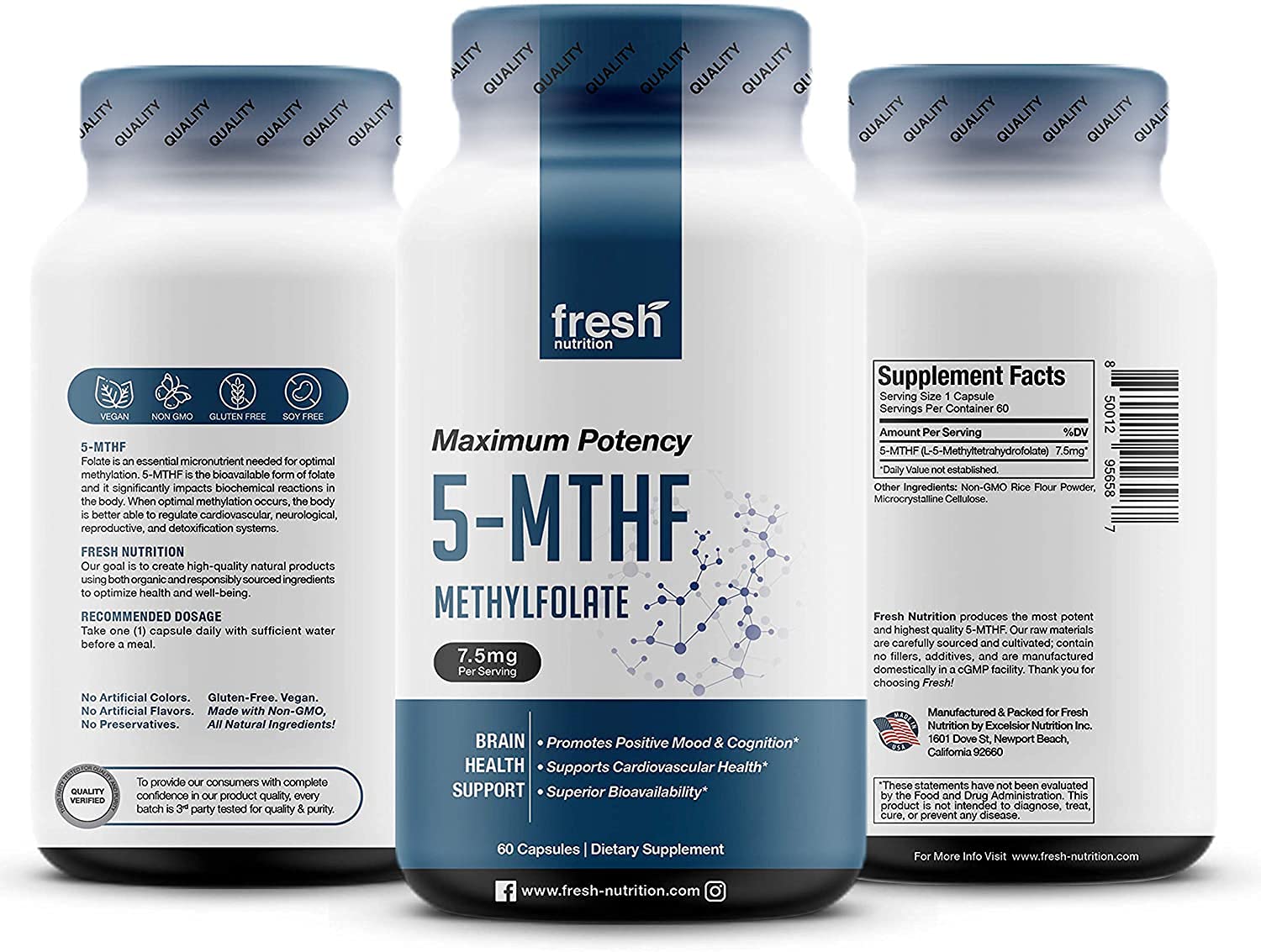 60 vegetarian capsules packaging