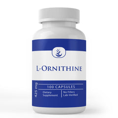 Bottle of Pure Original L-Ornithine capsules