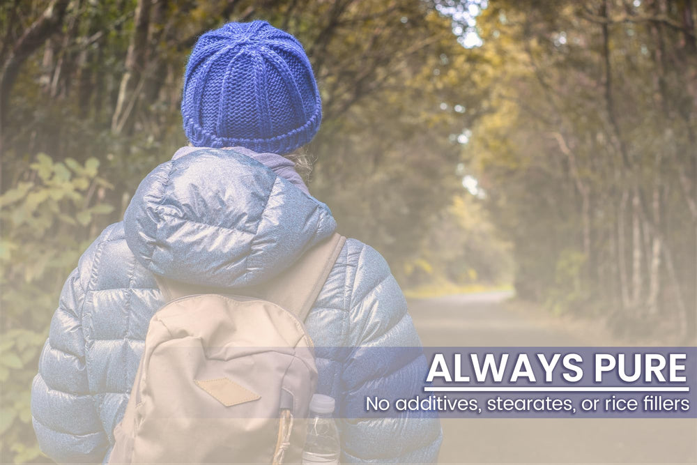 Health and wellness concept with L-Ornithine capsules