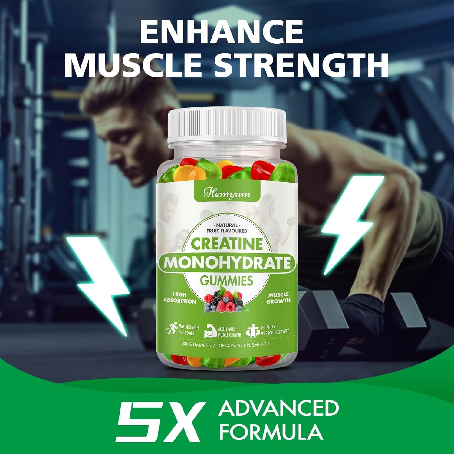 Ingredients: L-Taurine and Vitamin B12 in gummies