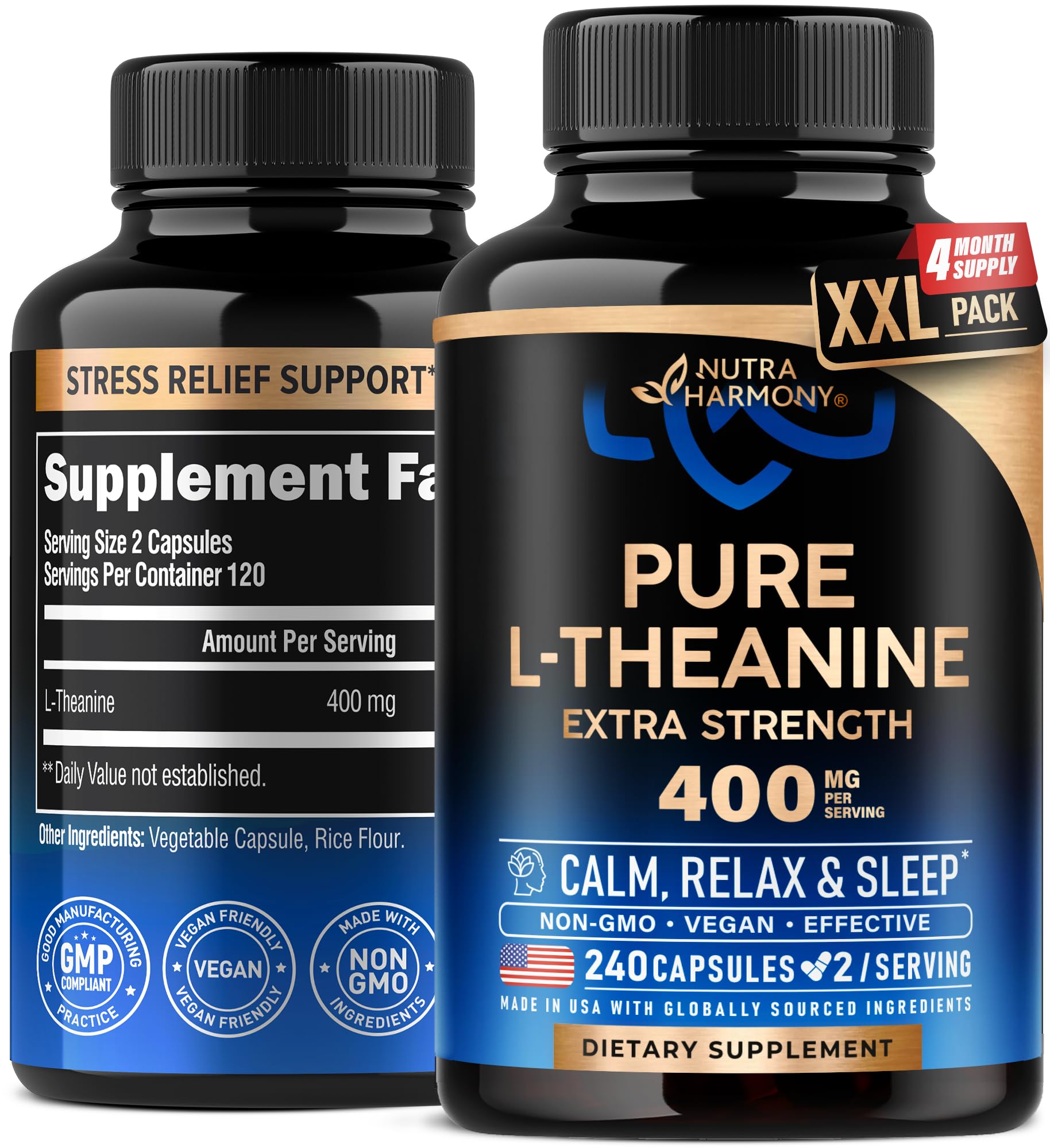 L-Theanine 400 mg packaging