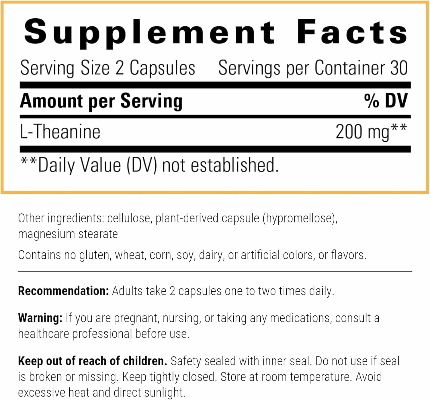 L-Theanine bottle from Integrative Therapeutics