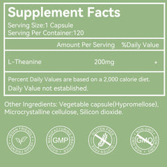 L-Theanine capsules 120-count vegan