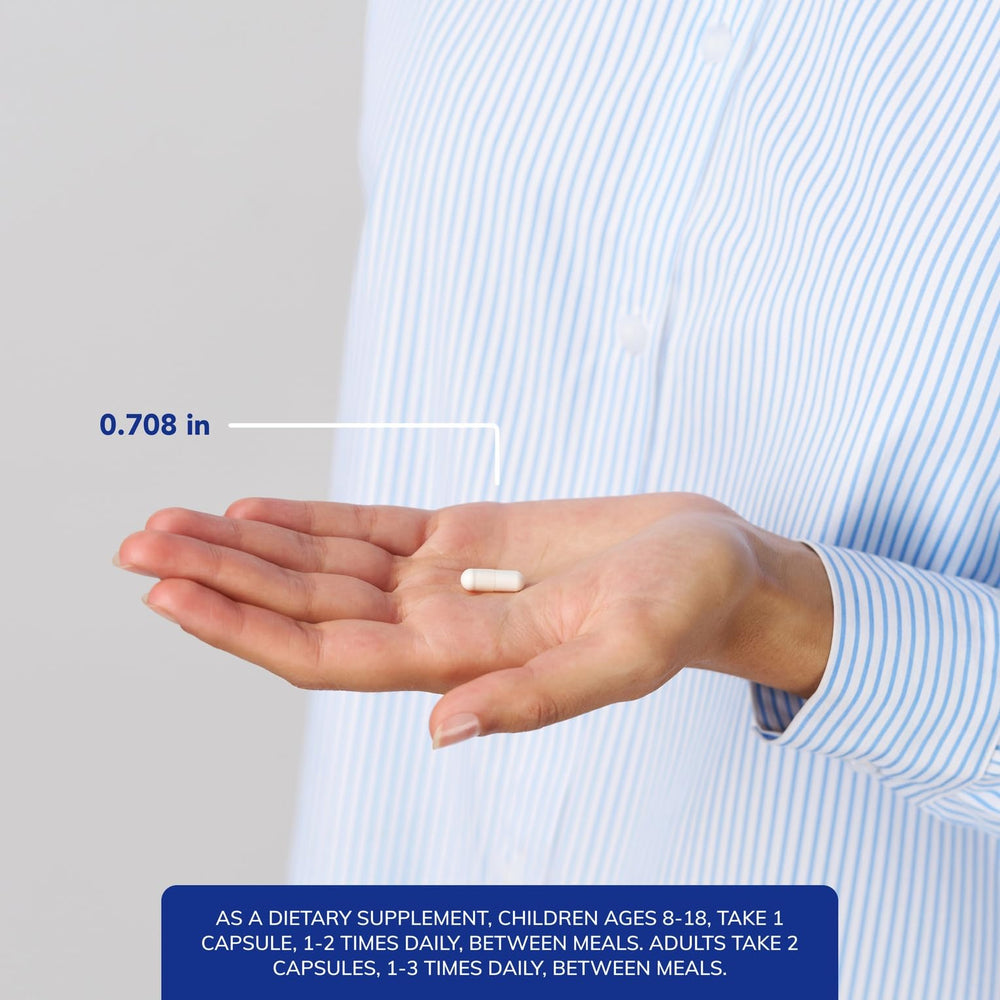 Front view of Pure Encapsulations L-Theanine packaging