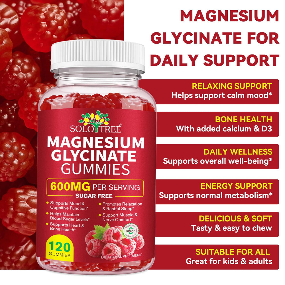 Magnesium glycinate with L-Threonate supplement