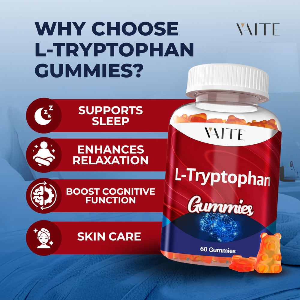Front label of L-Tryptophan 1000mg Gummies
