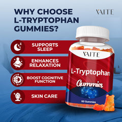 Front label of L-Tryptophan 1000mg Gummies