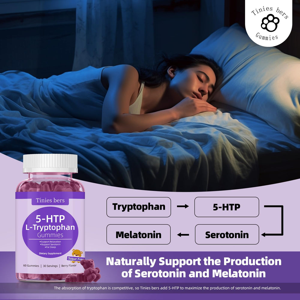 Ingredients list for L-Tryptophan Gummies berry flavor