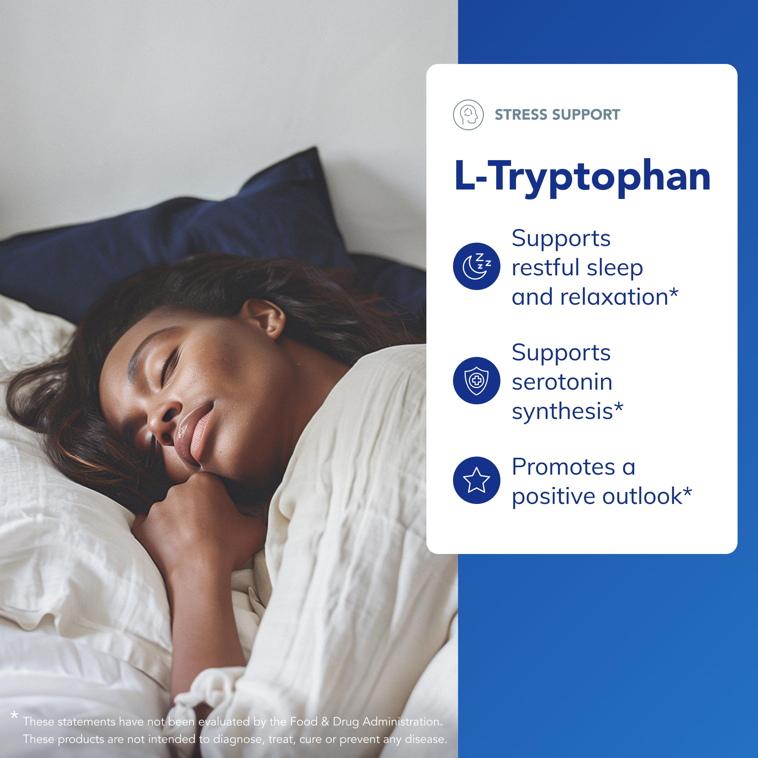Relaxation support and occasional cravings with L-Tryptophan