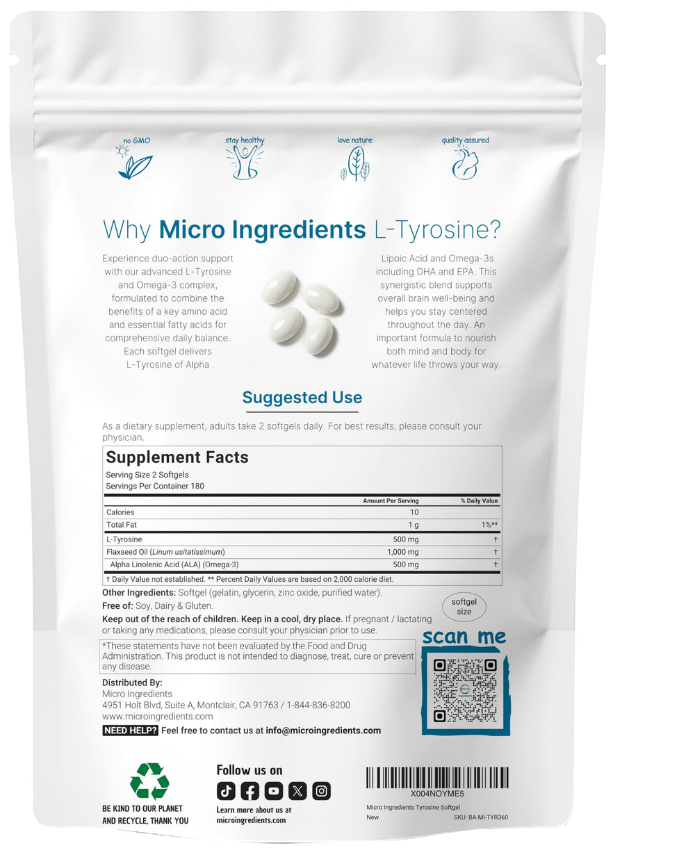 Softgels close-up showing two-per-serving duo-action formula