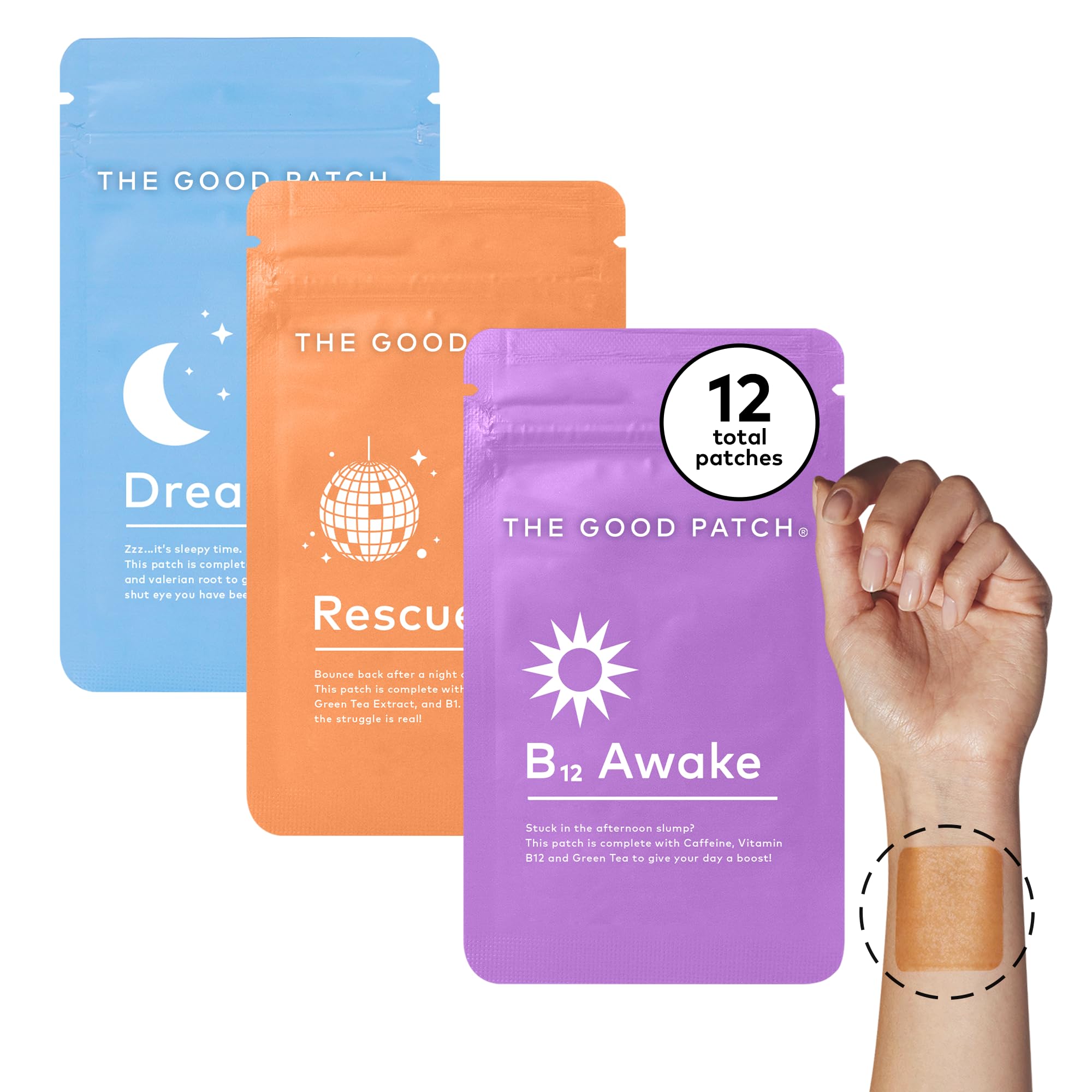 LA MEND Good Patch Get Balance Bundle display with 12 patches