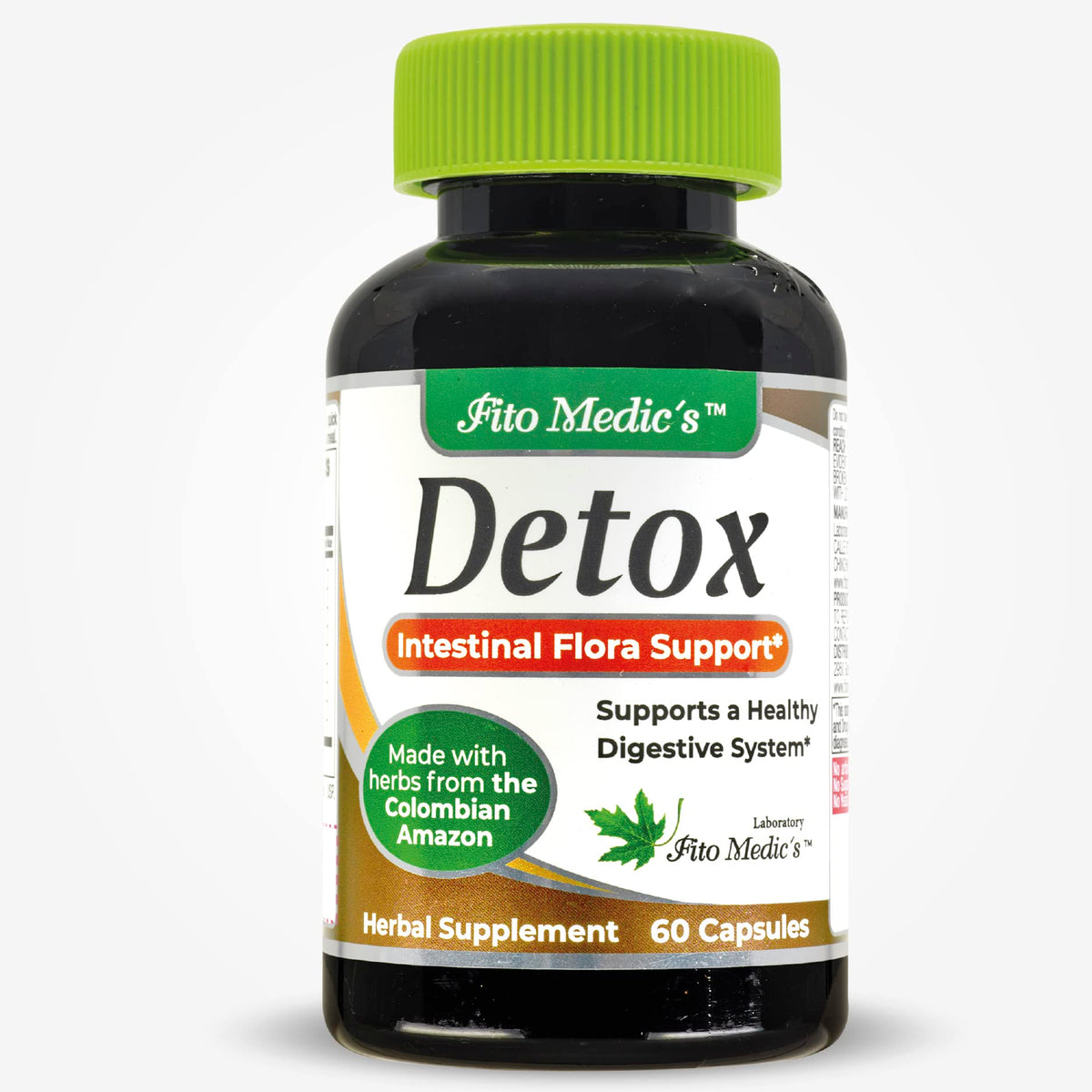 Bottle of Lab Detox Cleanse 30 Days Advanced Formula with 9 herbs