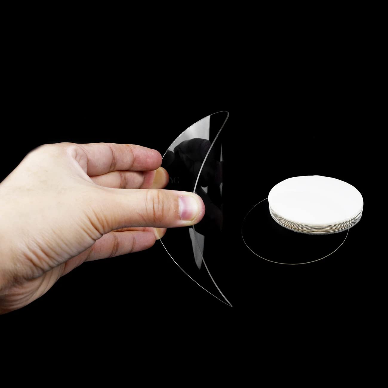 1.5 mm hard slice sheet, 127 x 127 mm, 20 pieces