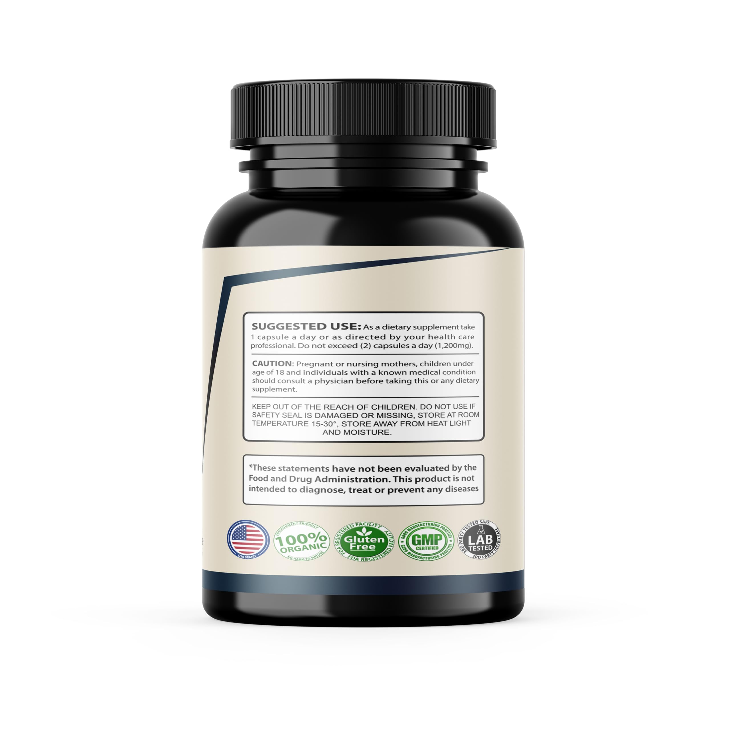 Lab-tested quality control badge