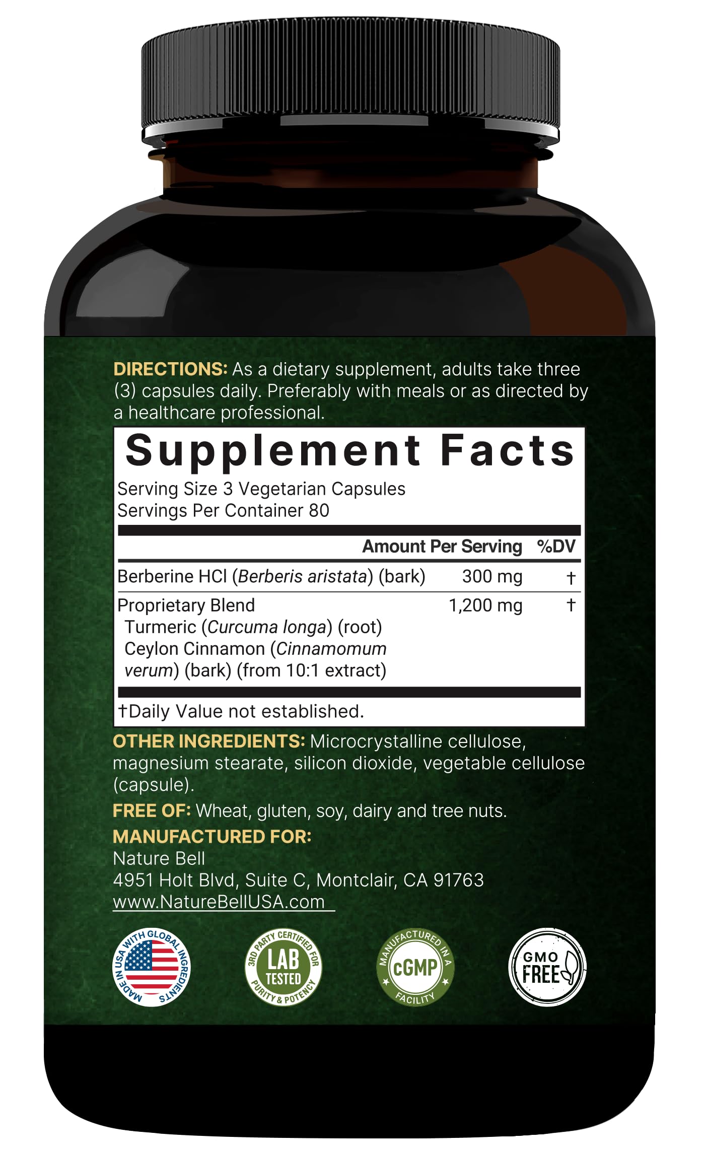 Third-party lab testing for safety and potency