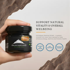 Lab-tested Shilajit resin with 85+ minerals