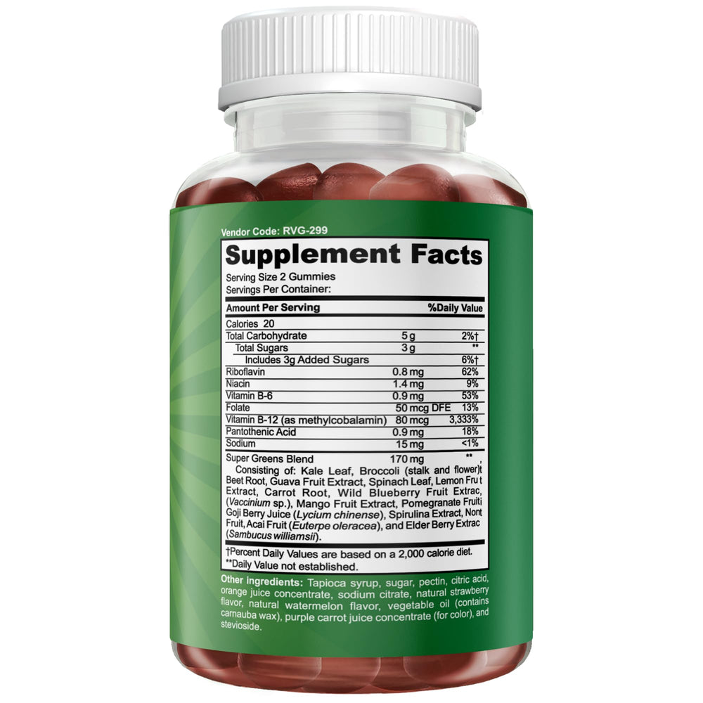 Lab-tested teen multivitamin packaging