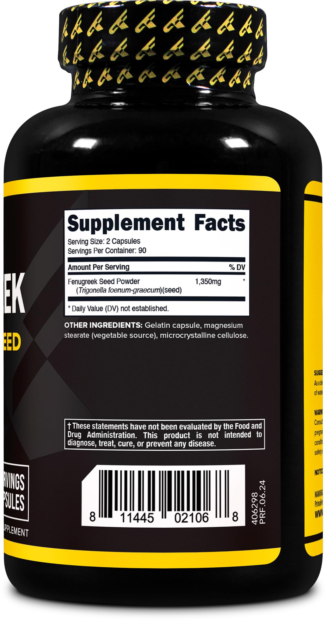 Independent ISO-accredited lab testing for PrimaForce fenugreek