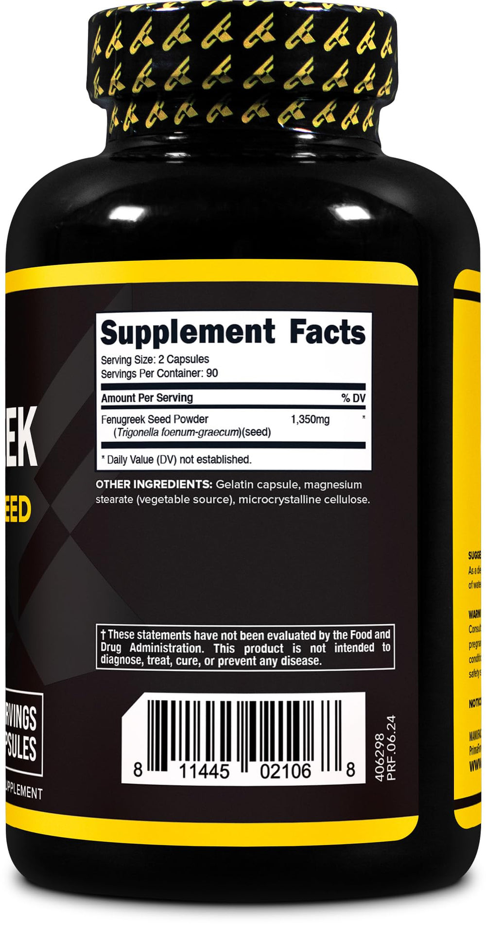 Independent ISO-accredited lab testing for PrimaForce fenugreek