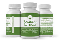 Lab verified quality seal for bamboo extract supplement