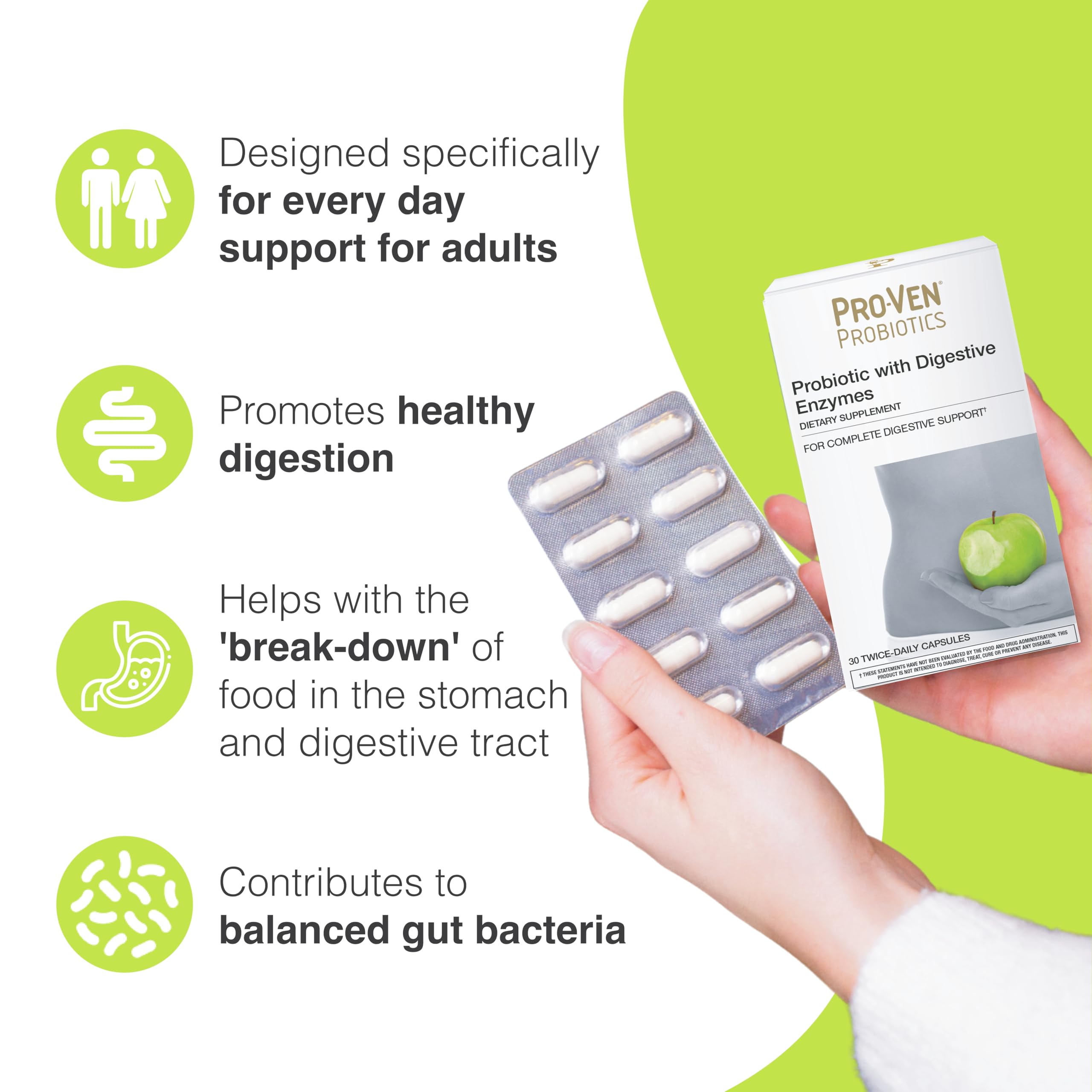 Lab4 multi-strain probiotic concept image