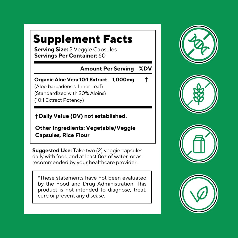 Product label showing non-GMO gluten-free vegan icons