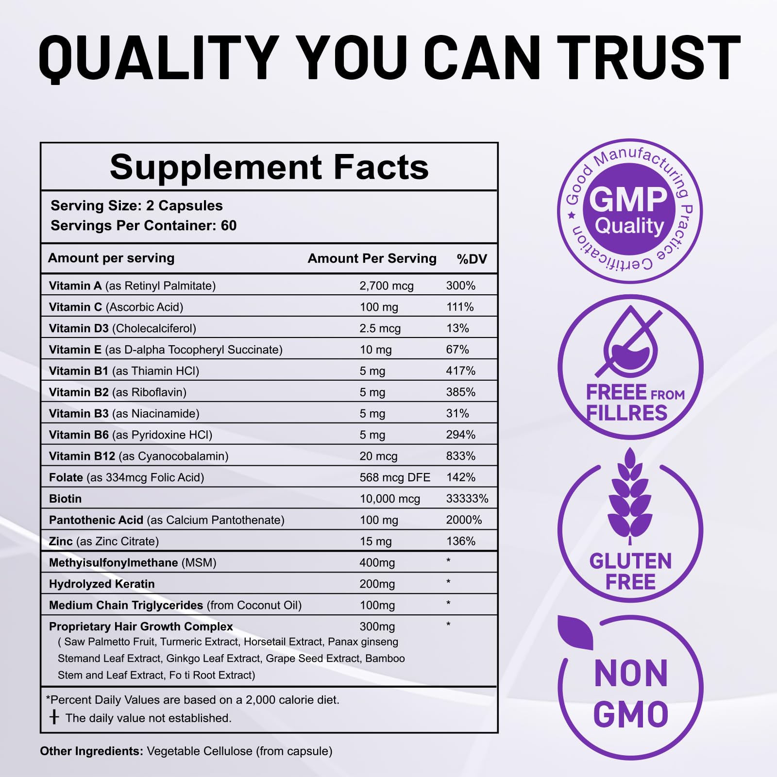 Lifestyle image of healthy hair, skin, and nails