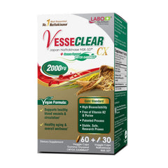 LABO Nutrition VesseCLEAR CX bottle and packaging
