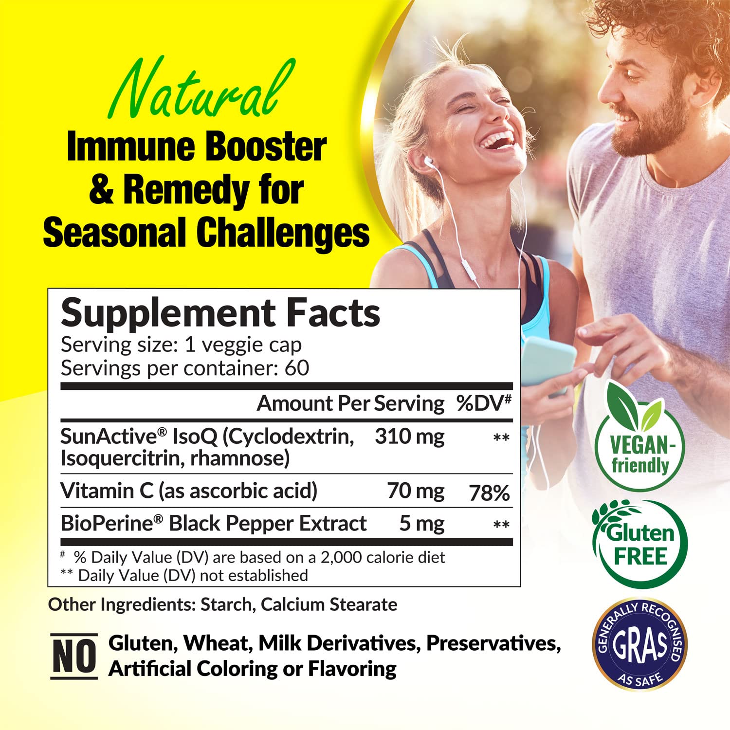 LABO Nutrition Perfect Quercetin packaging label