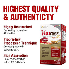 Elastin F ingredient depiction for arterial elasticity support