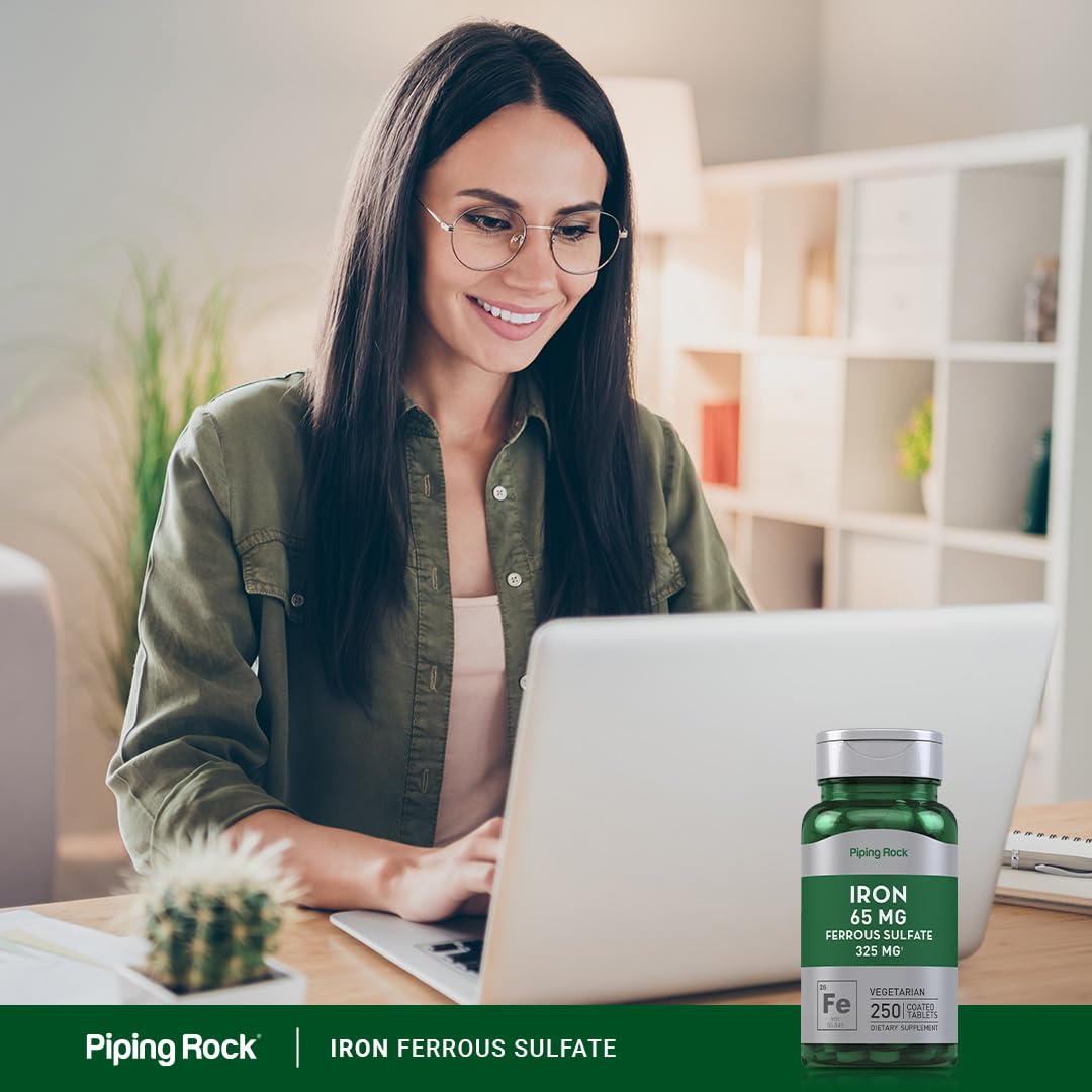 Laboratory tested ingredients for iron supplement