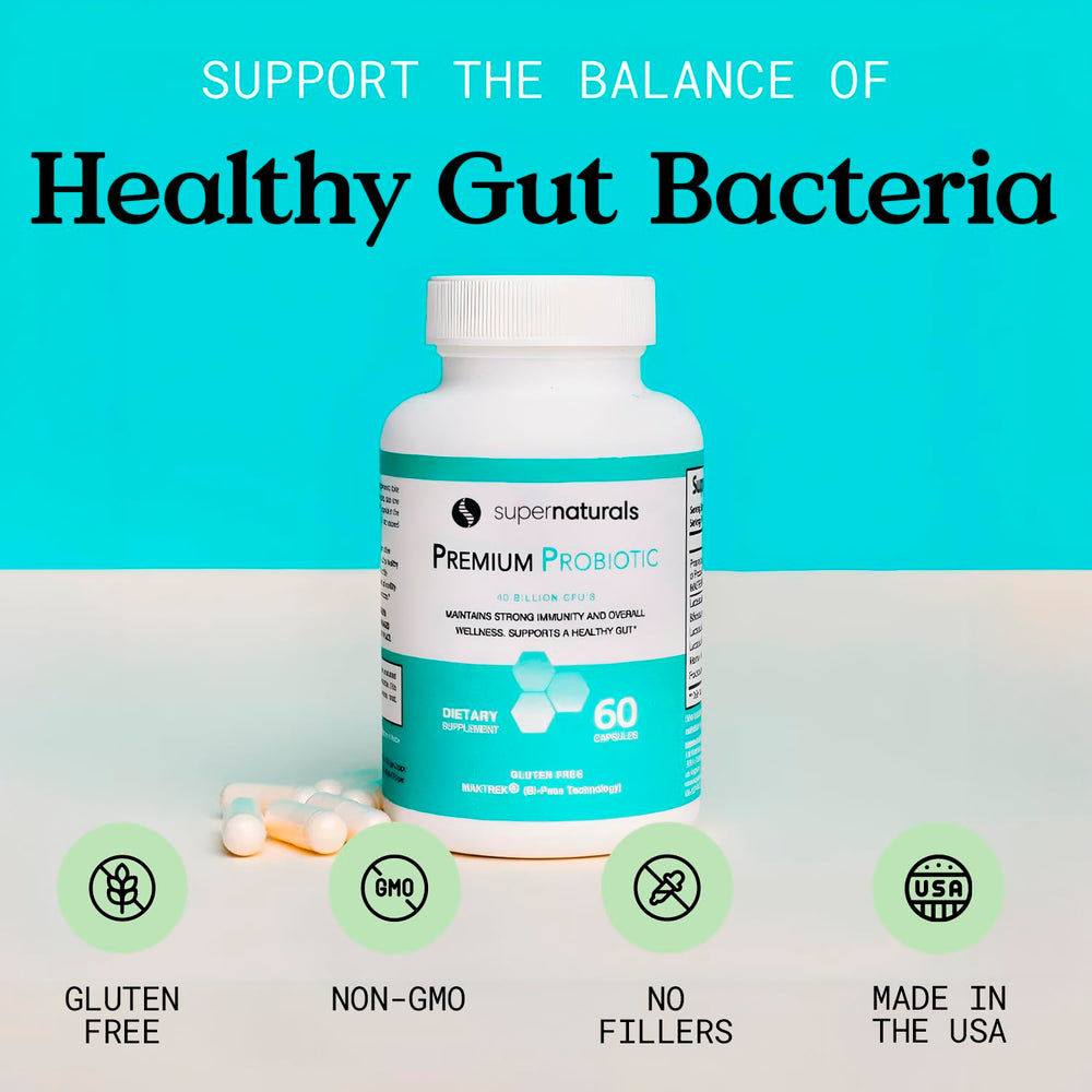 Lactobacillus Acidophilus and Bifidobacterium strains in probiotic blend