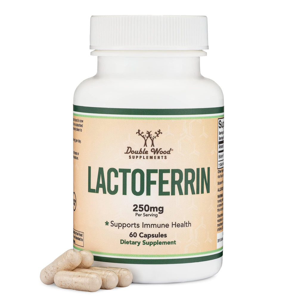 Bioferrin Lactoferrin 250mg bottle front label
