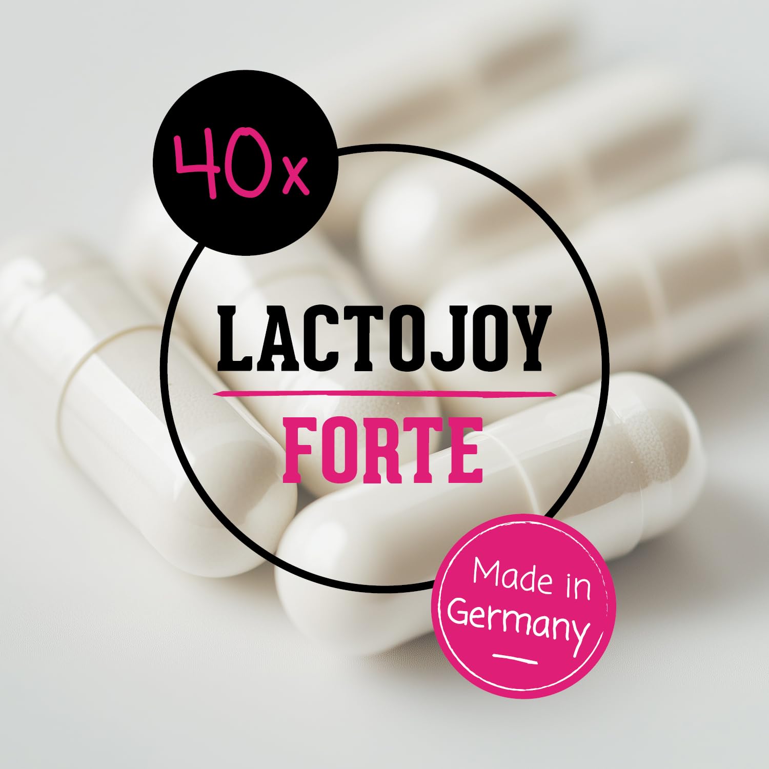 LactoJoy Forte 40 capsules per bottle