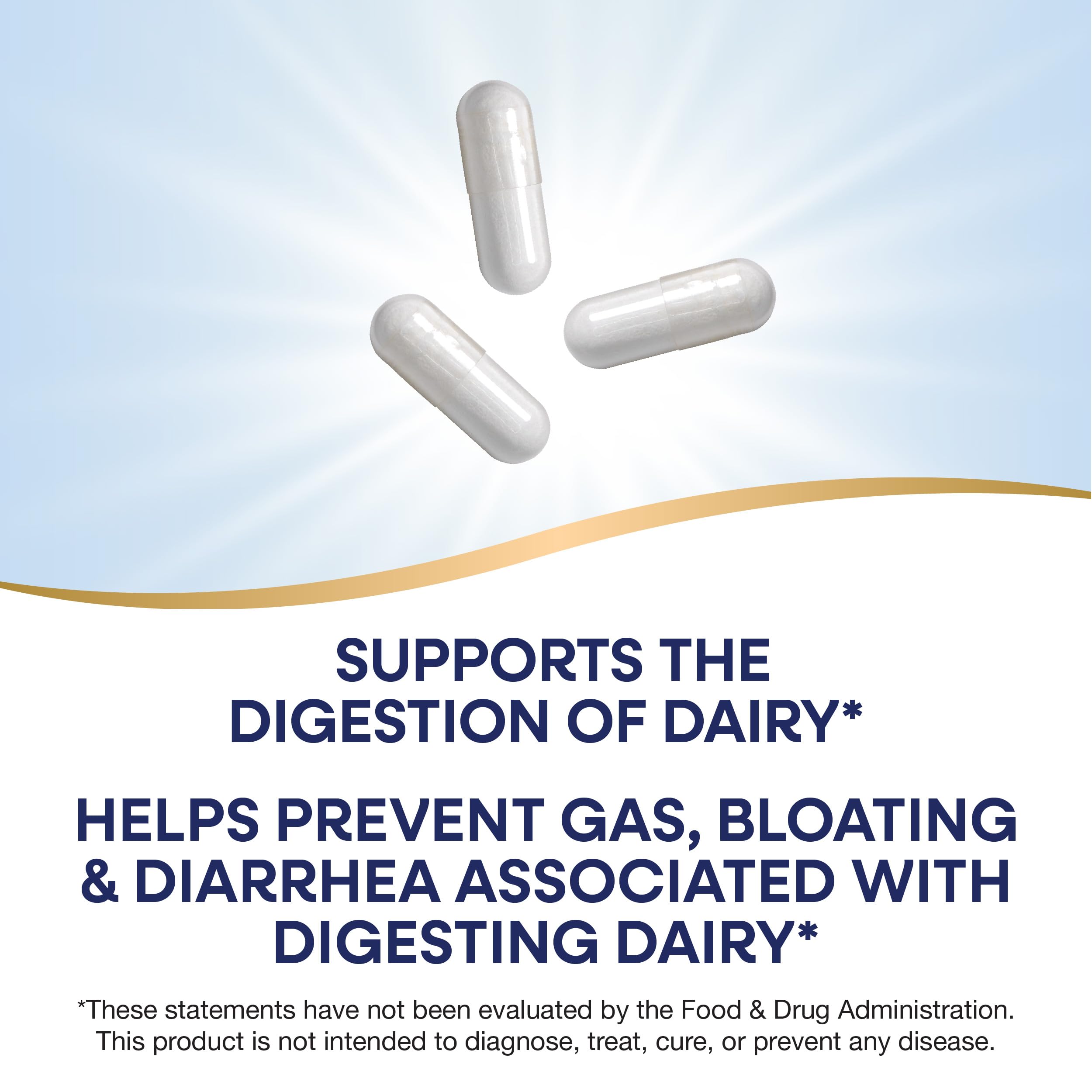 Digestive enzymes illustration for Lactose Defense