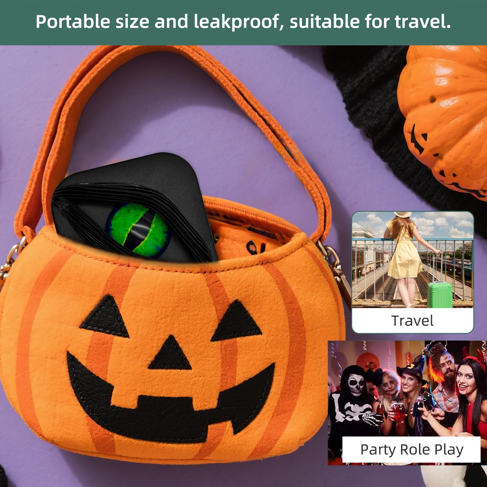 Halloween-themed dragon eye design artwork on case lid