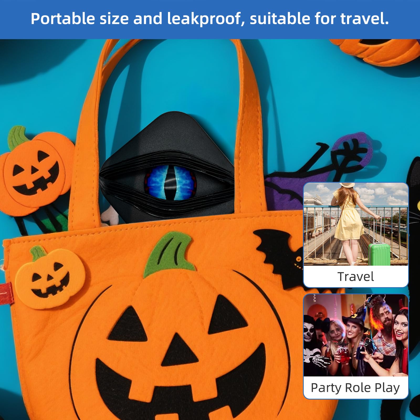 Travel-friendly compact case size in 2-pack