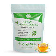 Laicuherb Organic 14 Day Colon Cleanse Tea packaging